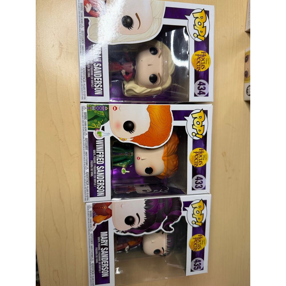 Funko Pop! Disney Hocus Pocus Sanderson Sisters Set (433, 434, 435)